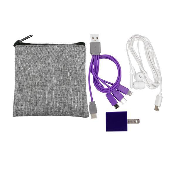 Recycled Pouch Type C Tech Kit