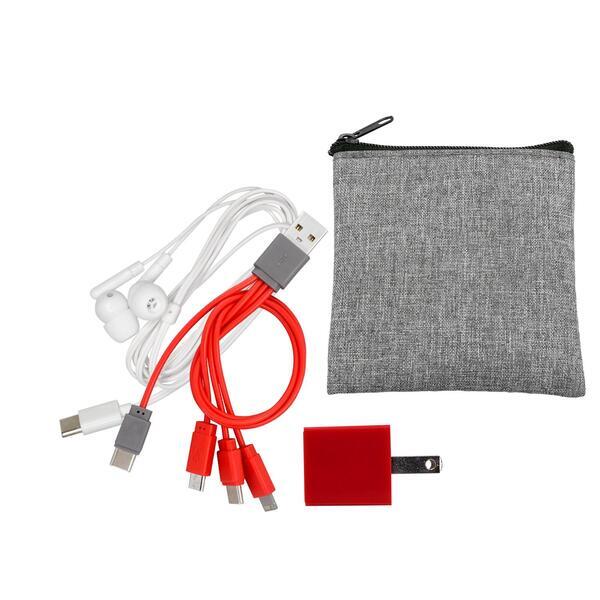 Recycled Pouch Type C Tech Kit