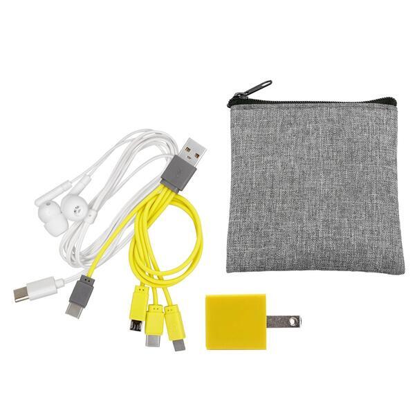 Recycled Pouch Type C Tech Kit