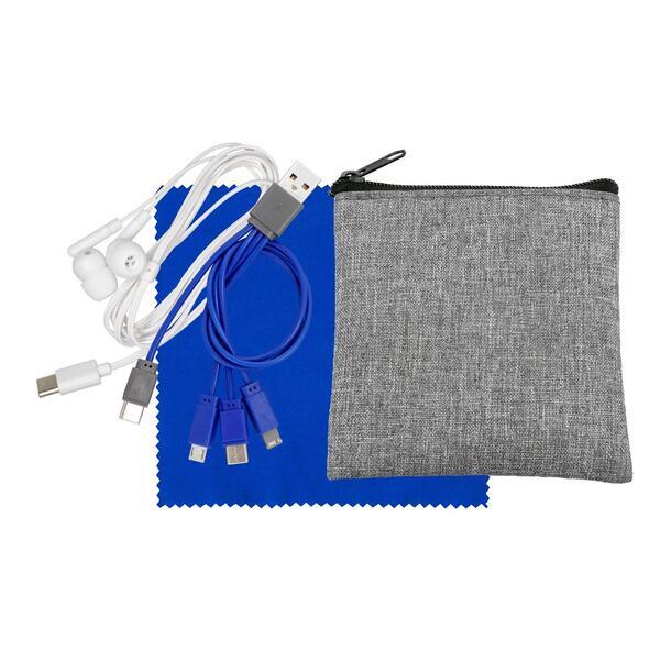 Recycled Pouch Travel Kit