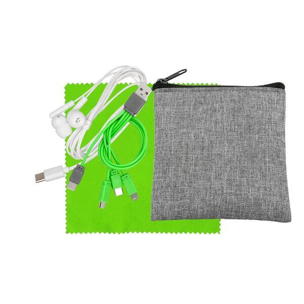 Recycled Pouch Travel Kit
