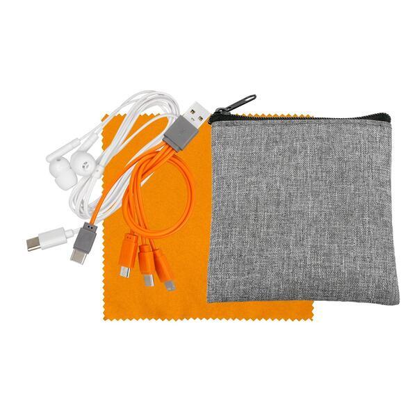 Recycled Pouch Travel Kit