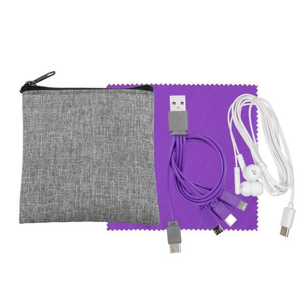 Recycled Pouch Travel Kit