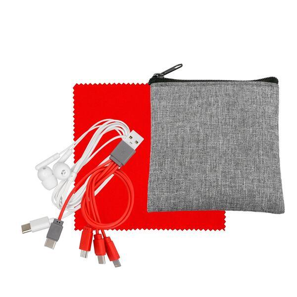 Recycled Pouch Travel Kit