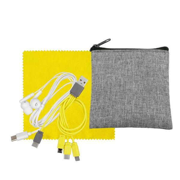 Recycled Pouch Travel Kit