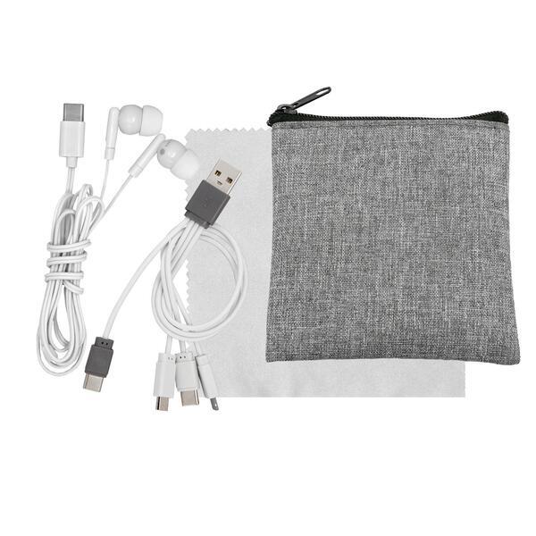 Recycled Pouch Colorful Travel Kit