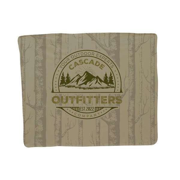 Dye Sub Sherpa Blanket, 50" x 60"