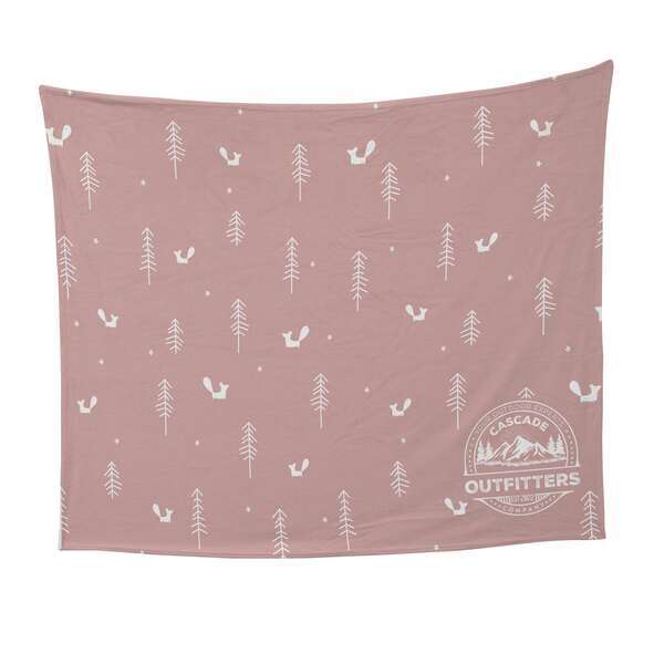 Dye Sub Velveteen Blanket, 60" x 80"