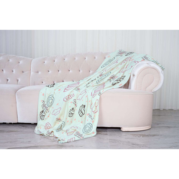 Dye Sub Velveteen Blanket, 60" x 80"