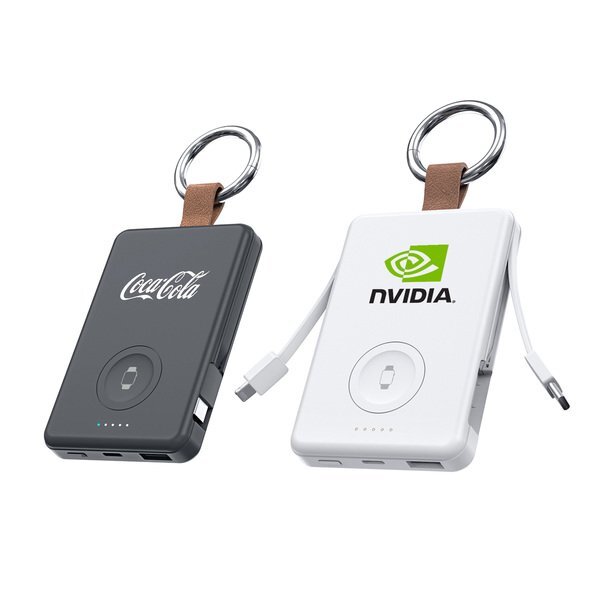 Velanova Power Bank with Apple & Samsung Watch Charging, 5000mAh