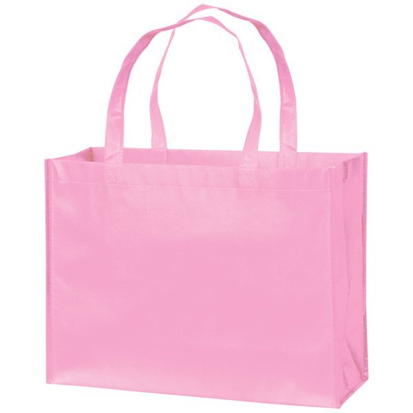 Gloss Laminated Non-Woven Tote Bag, 16" x 12"