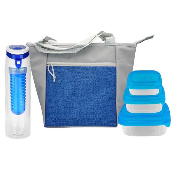 Speck Trendy Portion Control Tote Lunch Set