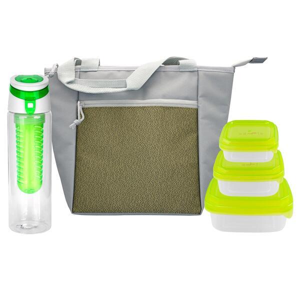 Speck Trendy Portion Control Tote Lunch Set