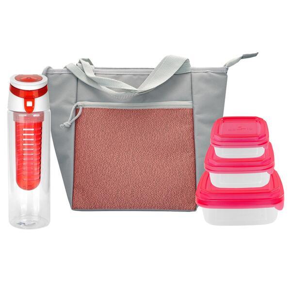 Speck Trendy Portion Control Tote Lunch Set