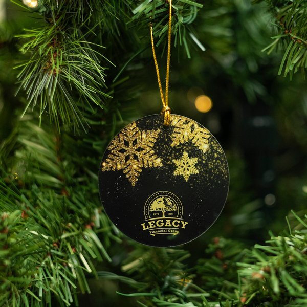 Acrylic Circle Ornament