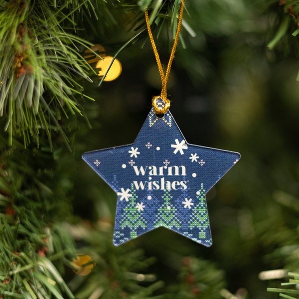 Acrylic Star Ornament