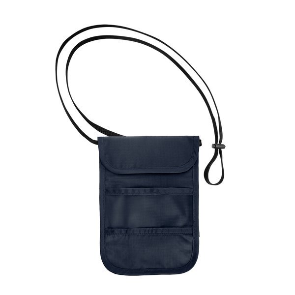 RFID Nylon Neck Wallet