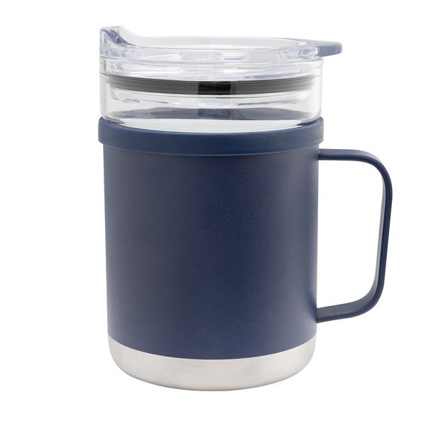 Glass & Stainless Steel Mug, 15oz.