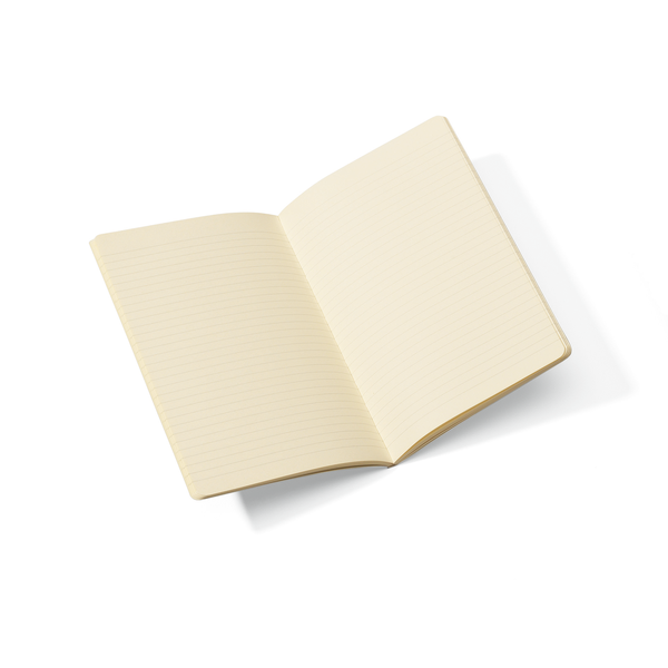 Moleskine® Volant Ruled Large Notebook, 5" x 8-1/4"