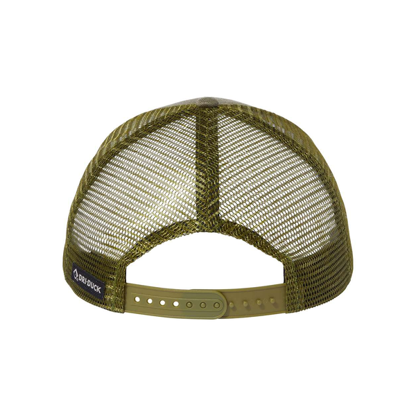 DRI DUCK® Pique Camo Structured Trucker Cap