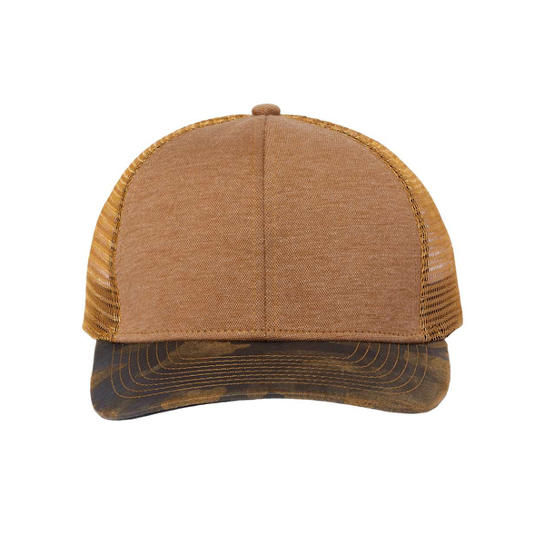 DRI DUCK® Pique Camo Structured Trucker Cap