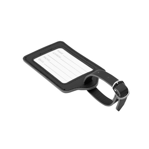 Recycled Leatherette Luggage Tag