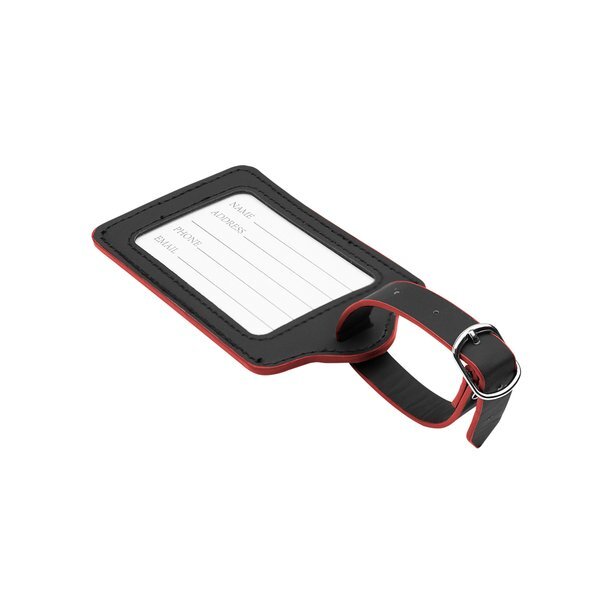 Recycled Leatherette Luggage Tag