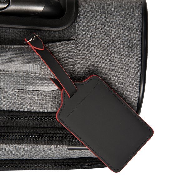 Recycled Leatherette Luggage Tag