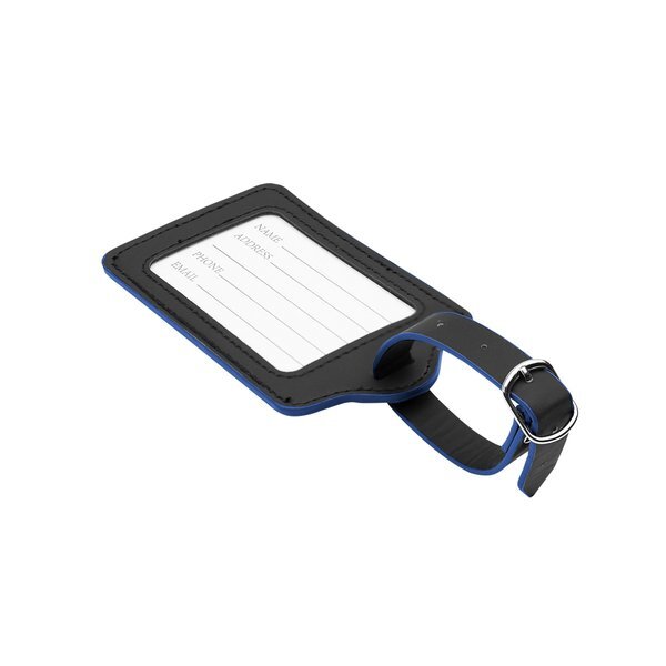 Recycled Leatherette Luggage Tag