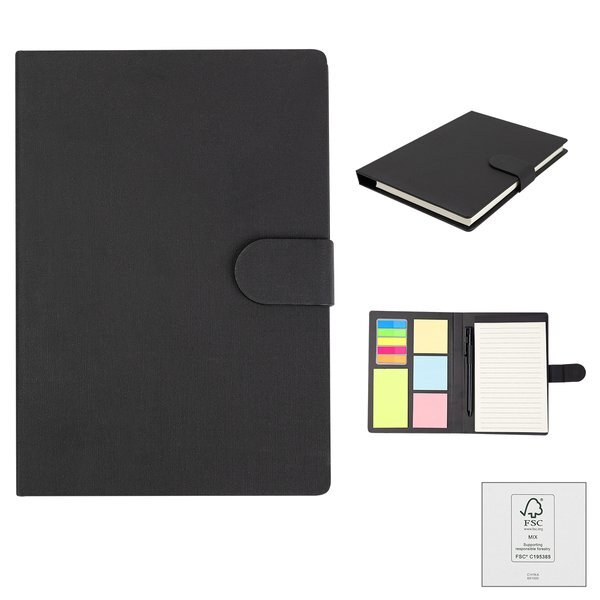 Taylor Padfolio w/ Sticky Notes & Flags, 5" x 8"