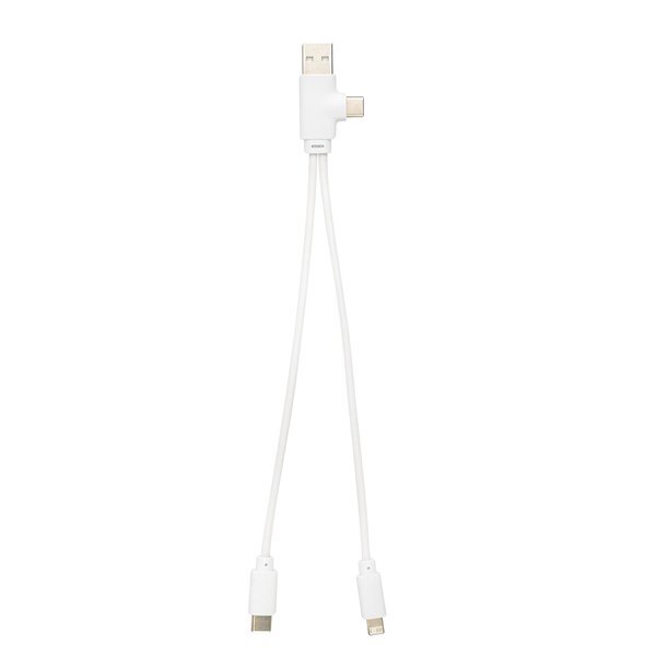 Dual Connect Recycled Multi-Charging Cable