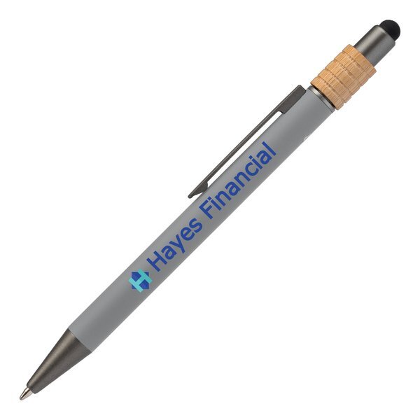 Reborn Spinner Recycled Aluminum Pen w/ Stylus, Full Color