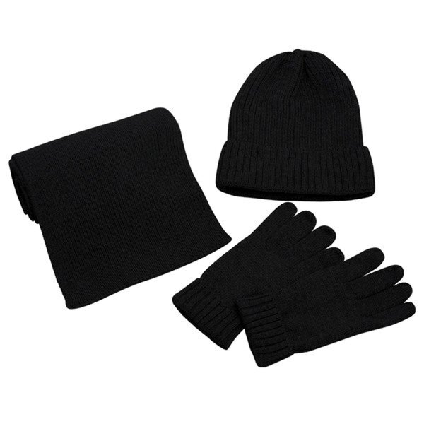 Deluxe Cable Knit Winter Set