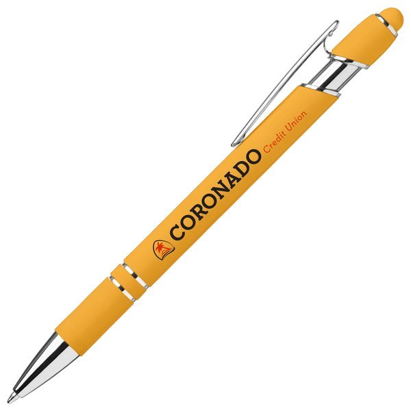 Ellipse Softy Brights Gel Pen w/Stylus, Full Color