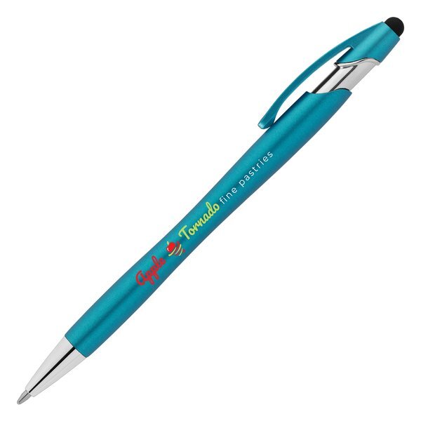 La Jolla Recycled Pen w/ Stylus + Anti-Fraud Ink, Full Color