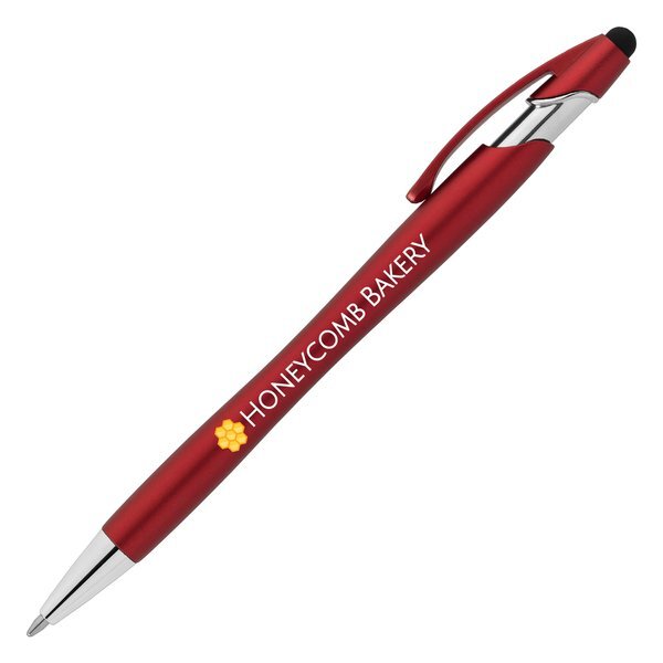 La Jolla Recycled Pen w/ Stylus + Anti-Fraud Ink, Full Color