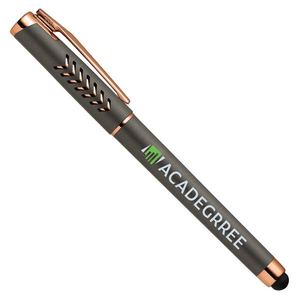 Hollywood Rose Gold Gel Pen w/Stylus, Full Color