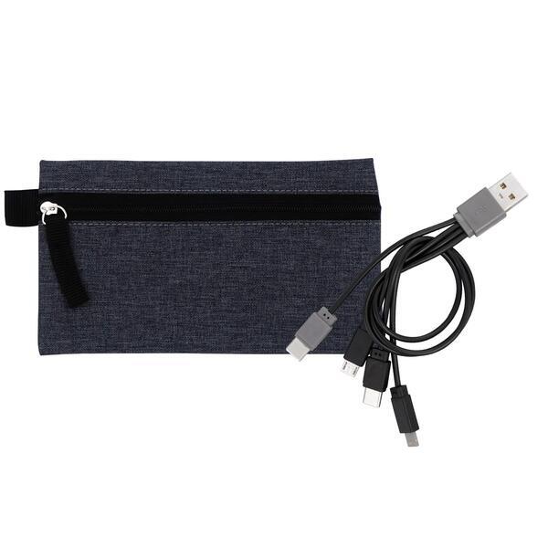 Large G Line Pouch & Colorful Cable Set