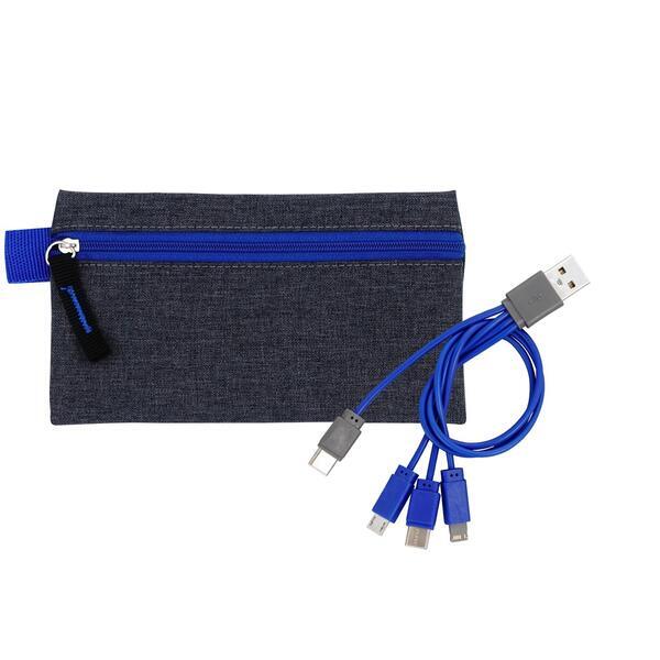 Large G Line Pouch & Colorful Cable Set