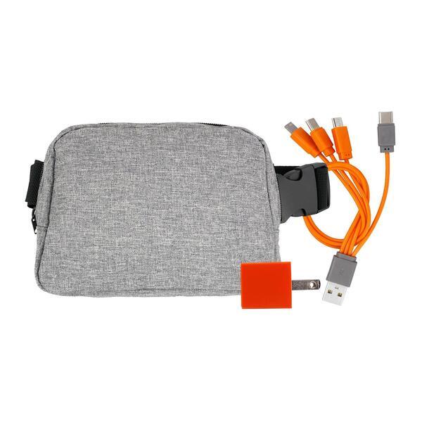 Recycled Fanny Pack Wall Charging Set