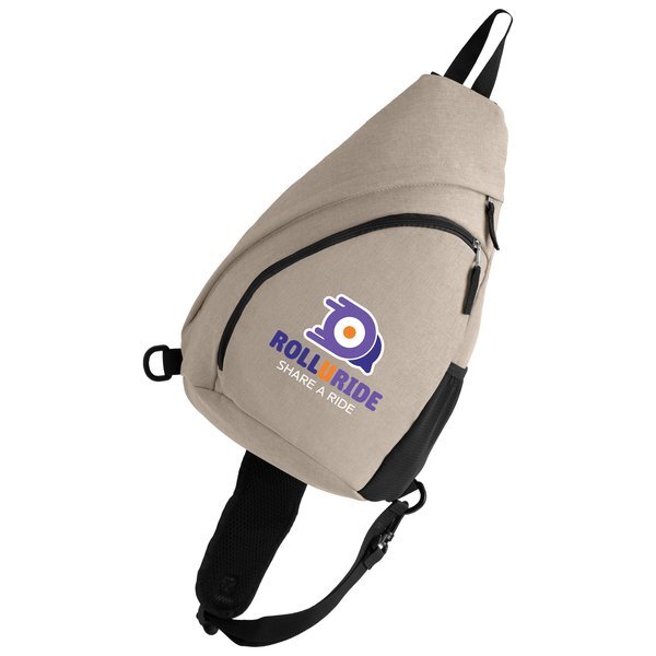 Helsinki RPET Nylon Sling Bag, Full Color