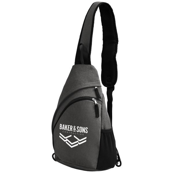 Helsinki RPET Nylon Sling Bag, Full Color