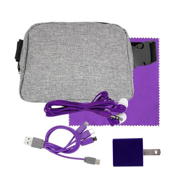 Recycled Fanny Pack Ultimate Tech Travel Set