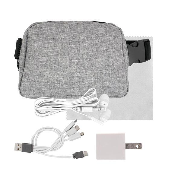 Recycled Fanny Pack Ultimate Tech Travel Set