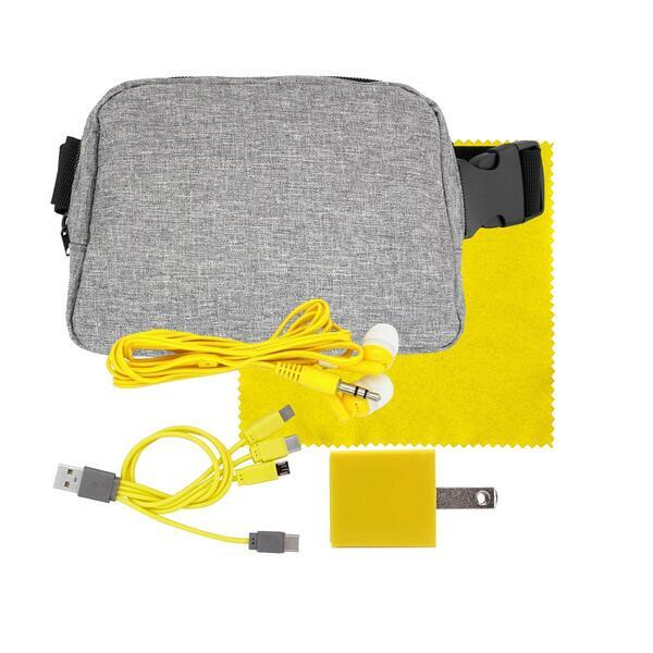 Recycled Fanny Pack Ultimate Tech Travel Set