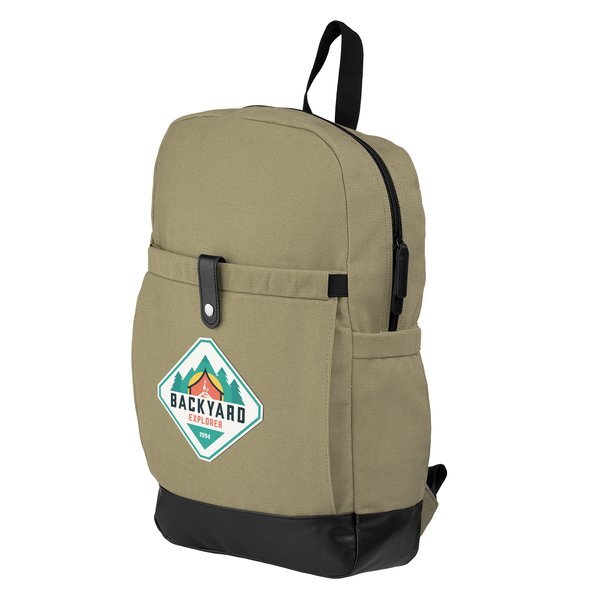 Odyssey Pack Recycled Cotton Canvas Backpack, Full Color