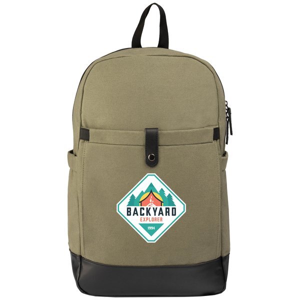 Odyssey Pack Recycled Cotton Canvas Backpack, Full Color