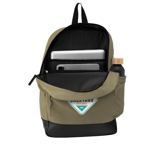 Odyssey Pack Recycled Cotton Canvas Backpack, Full Color