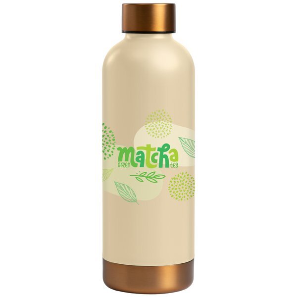 Astrid Double Wall Stainless Steel Bottle, Full Color, 18oz.