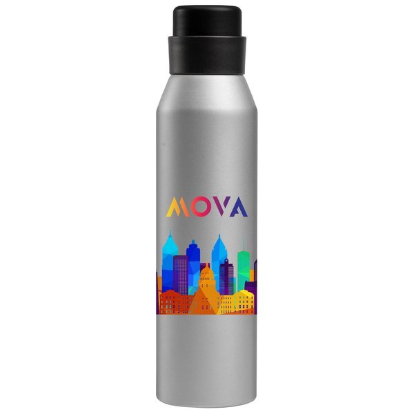 Norse Recycled Aluminum Sport Bottle, Full Color, 23oz.